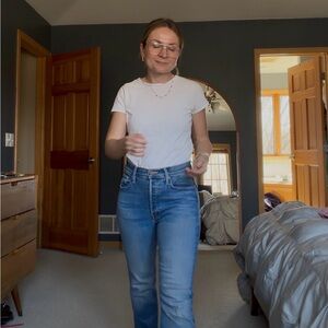 Mother Tripper ankle Jean